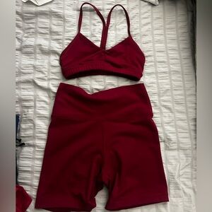 women’s workout set - size small